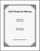God is Pouring Out Blessings SATB choral sheet music cover